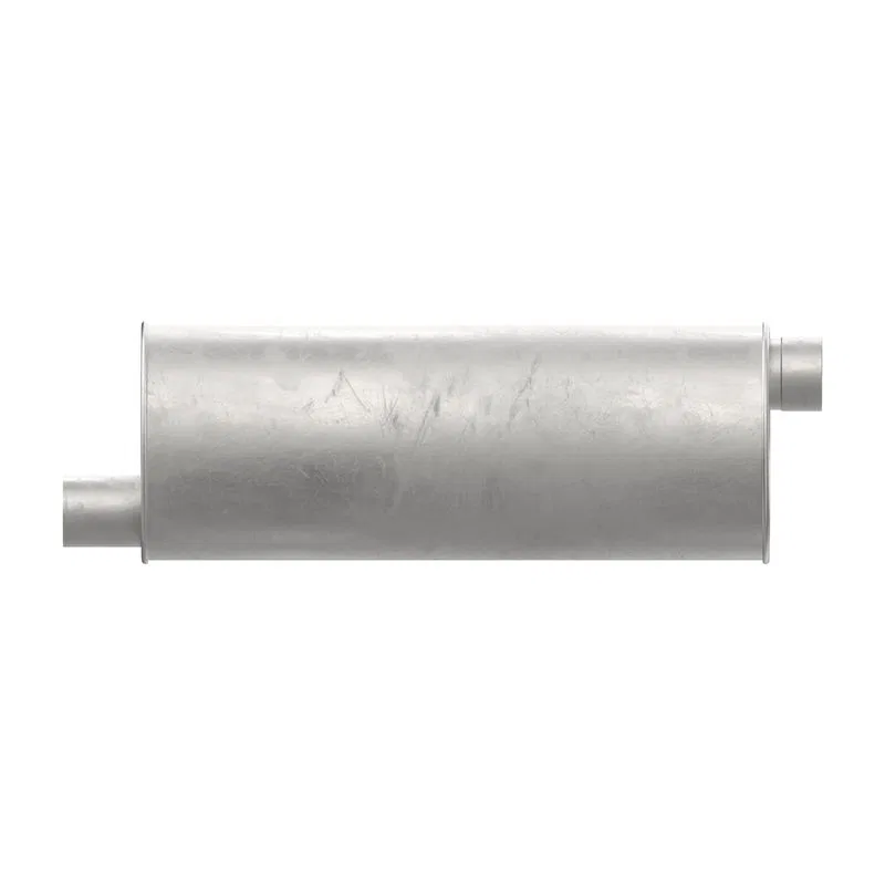18138 – WALKER EXHST Exhaust Muffler, OE Replacement 9 Inch Width x 7 Inch Height Oval Aluminized Steel Case Single 2...